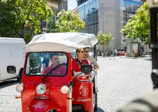 Porto: Guided Sunset Tuk Tuk Tour with Wine, Porto, Portugal, Porto Pass.