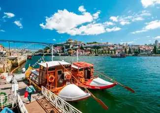 Gaia: Six Bridges Cruise from Cais da Gaia, Porto, Portugal, Porto Pass.