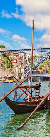 Rabelo σκάφος κρουαζιέρα ποταμού Douro στην Πόρτο, Πορτογαλία - Κορυφαία πράγματα να κάνετε στην Πόρτο με Porto Pass.