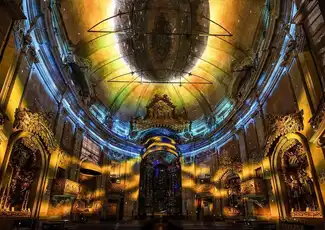 Spiritus Light Show at Clérigos Church, Porto, Portugal, Porto Pass.