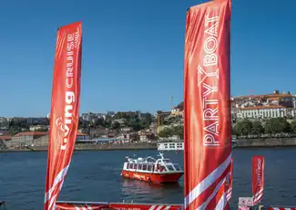 Porto: Douro River Party Boat with Sunset Option, Porto, Portugal, Porto Pass.